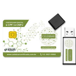 A3 e-CNPJ  de 12 e 36 meses ( token /cartao)